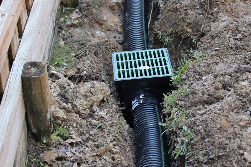 Yard Drainage System Installation