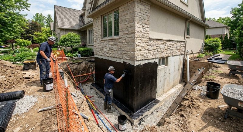 Basement Walls Waterproofing in Columbus, OH