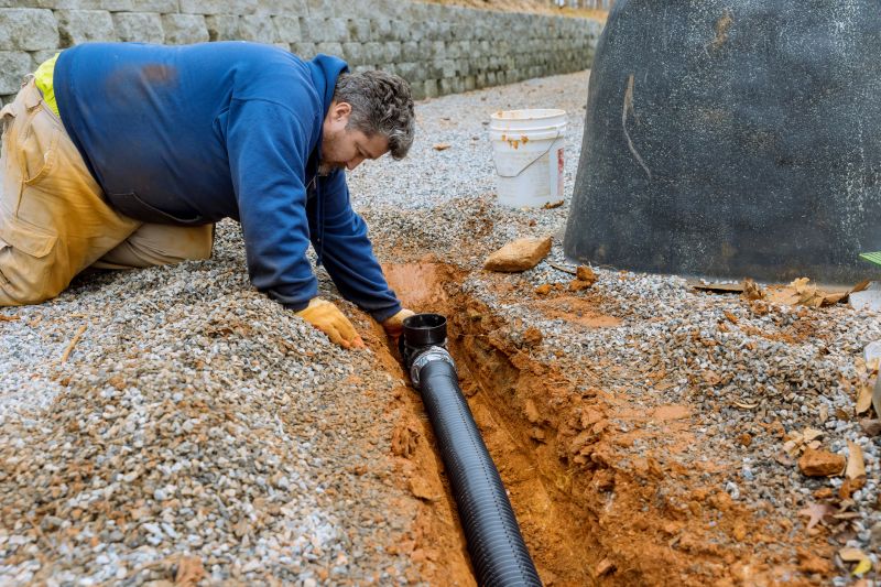 Yard Drainage System Installation