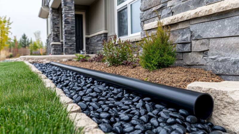 French Drain System Setup