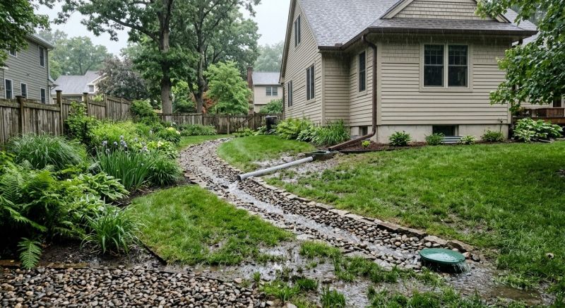 Yard Drain Installation in Birmingham, AL
