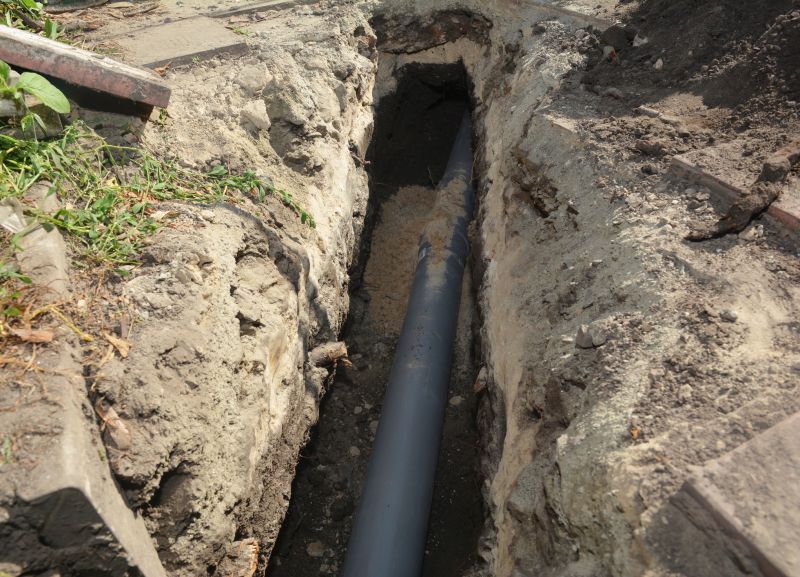 Underground Drain Pipes